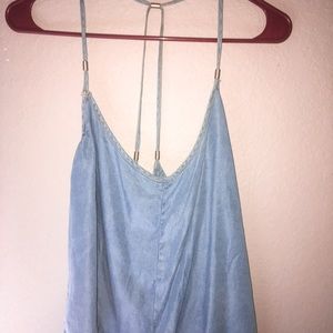 denim tank top